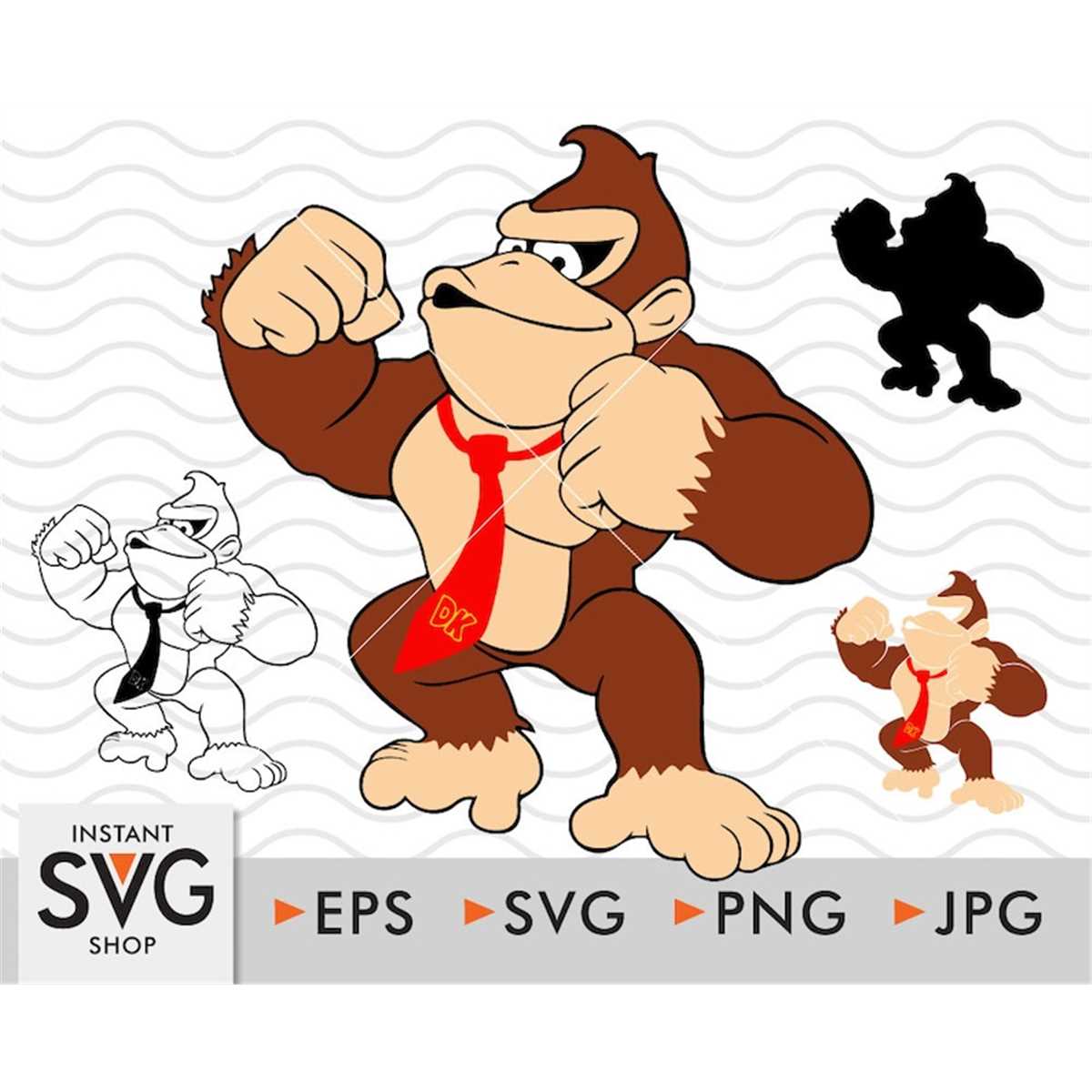 Kong SVG. Cutting file for Cricut, Clipart, Eps Svg Jpg Png, - Inspire ...