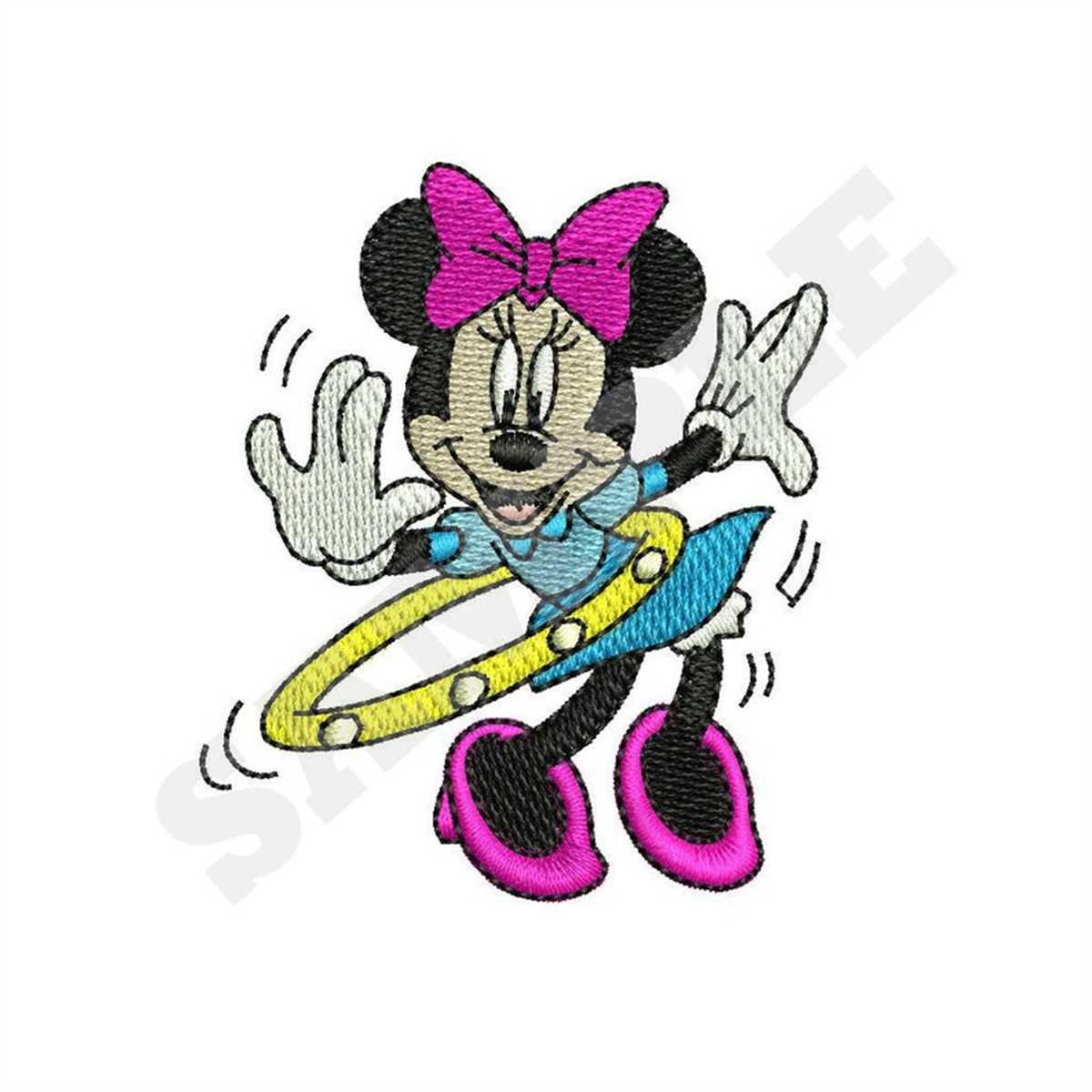 Minnie Mouse Machine Embroidery Design Inspire Uplift