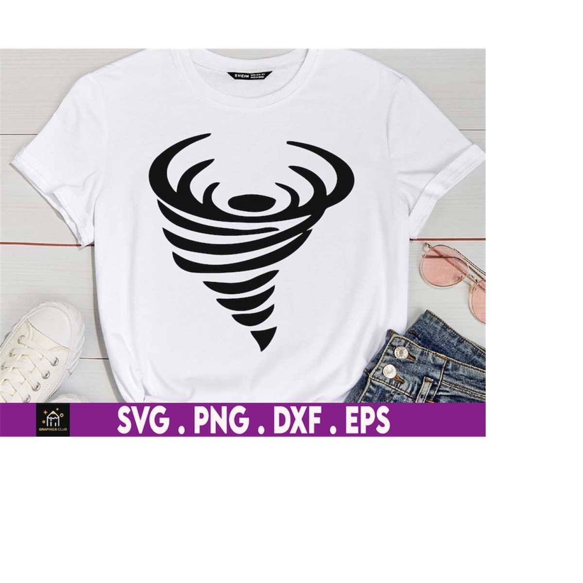 Tornado SVG, Twister SVG, Whirlwind SVG, Tornado Clipart, To - Inspire