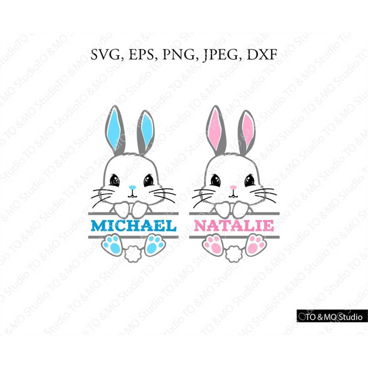 Bunny SVG, Easter SVG, Bunny split svg, Cute Bunny Svg, Bunn - Inspire ...