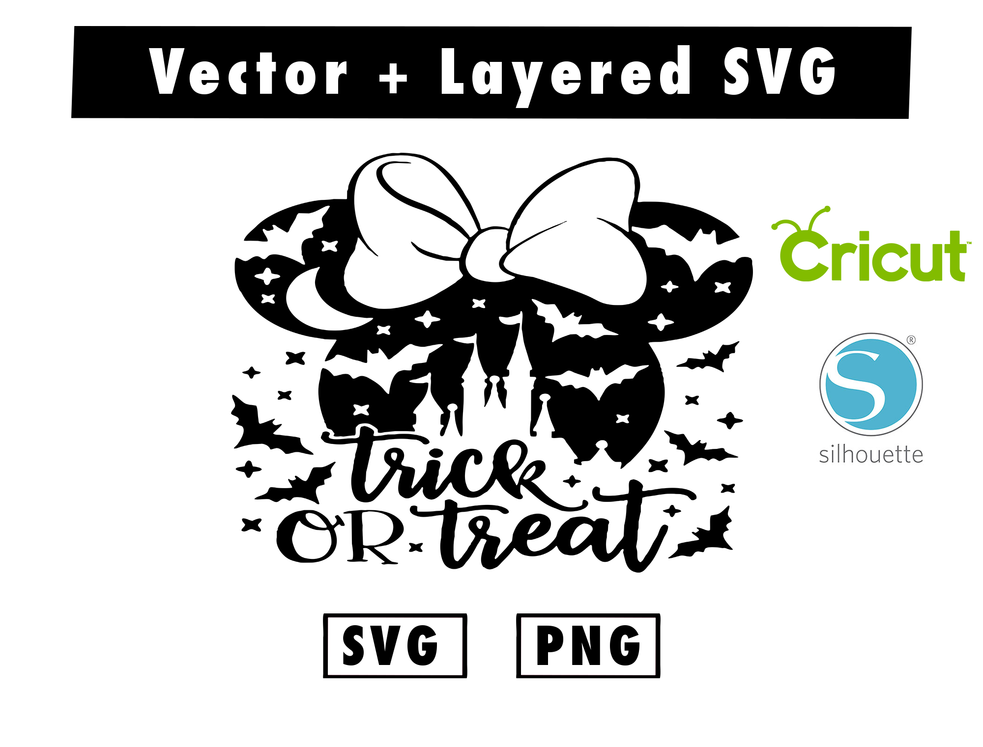 trick or treat svg and png2 files for cricut machine , anime | Inspire ...