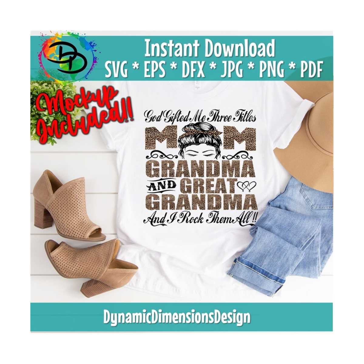 I Have three Titles, Mom and Grandma and I Rock Them Both pn - Inspire ...