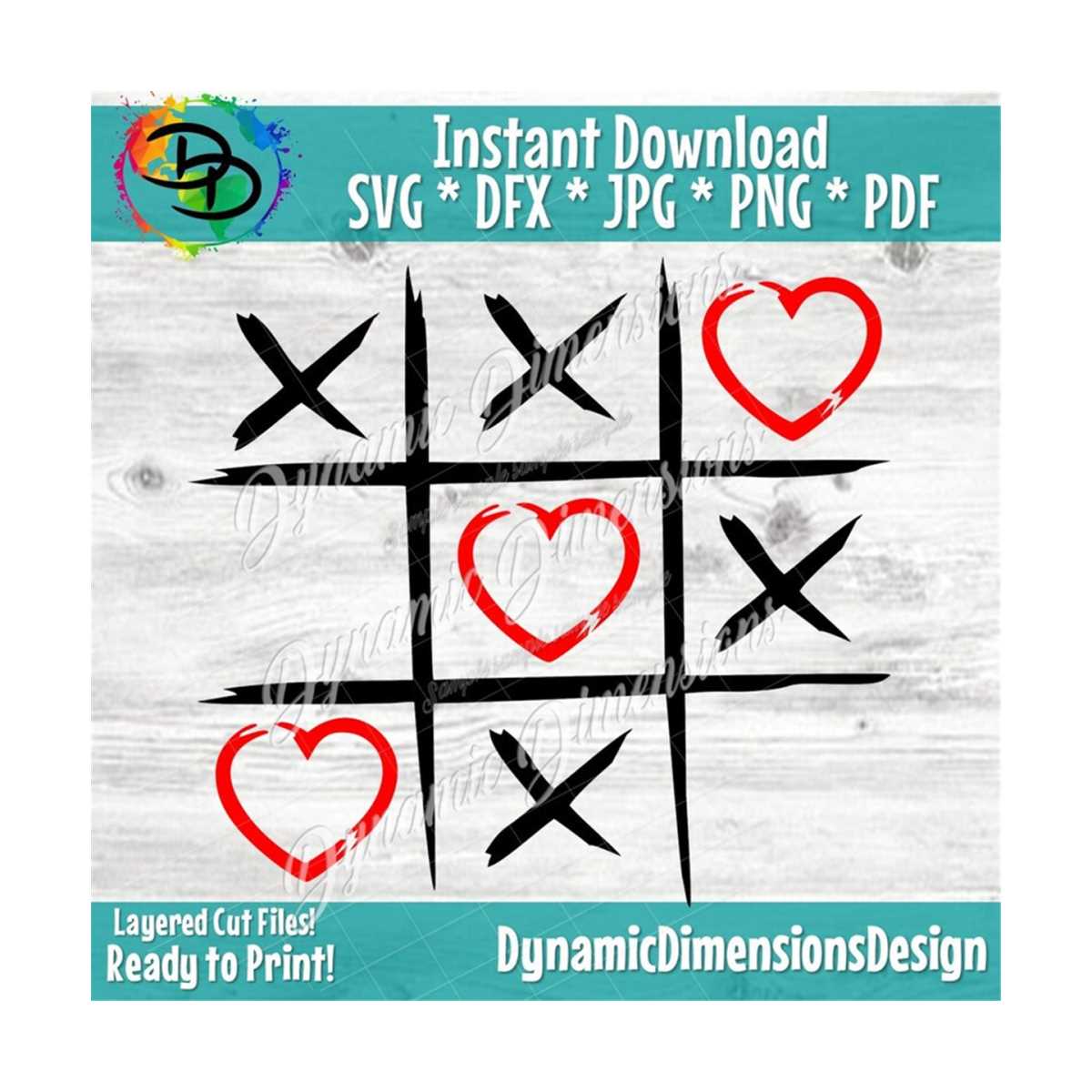 Love Always Wins svg, Valentine Tic Tac Toe svg, arrow svg, - Inspire ...