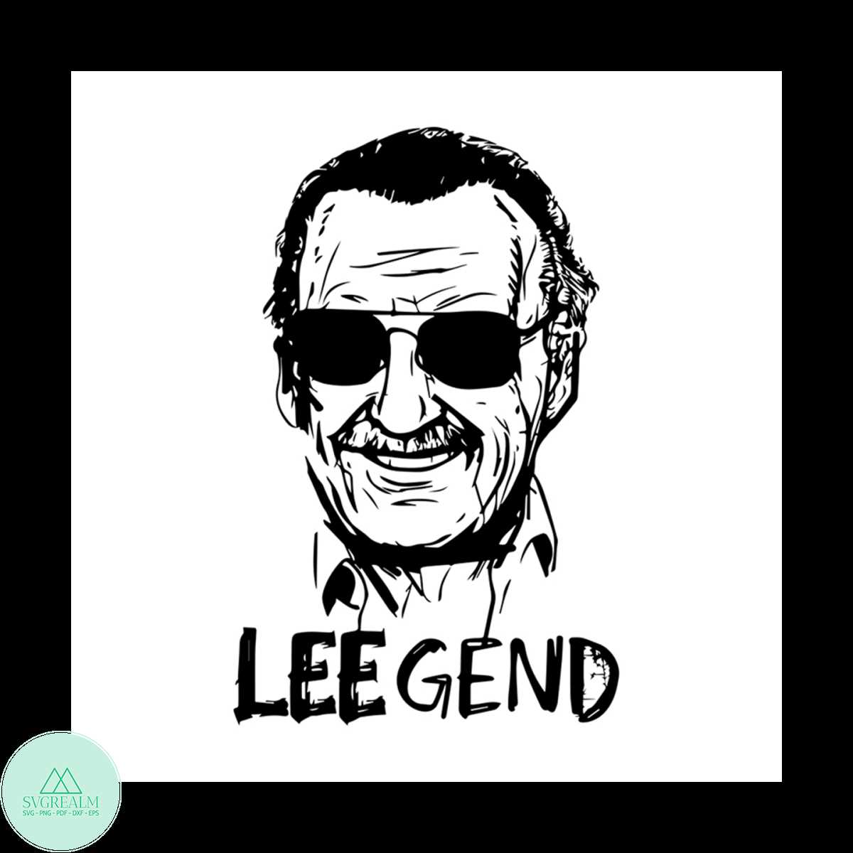Stan Svg Leegend Stan Lee Famous People Svg | Inspire Uplift