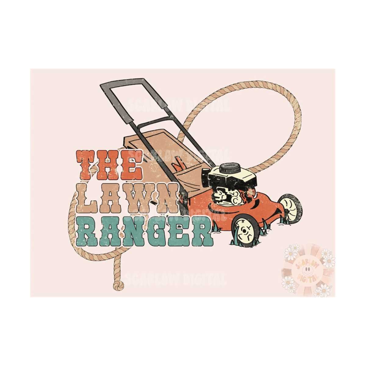 The Lawn Ranger PNG-Men Sublimation Digital Design Download- - Inspire ...