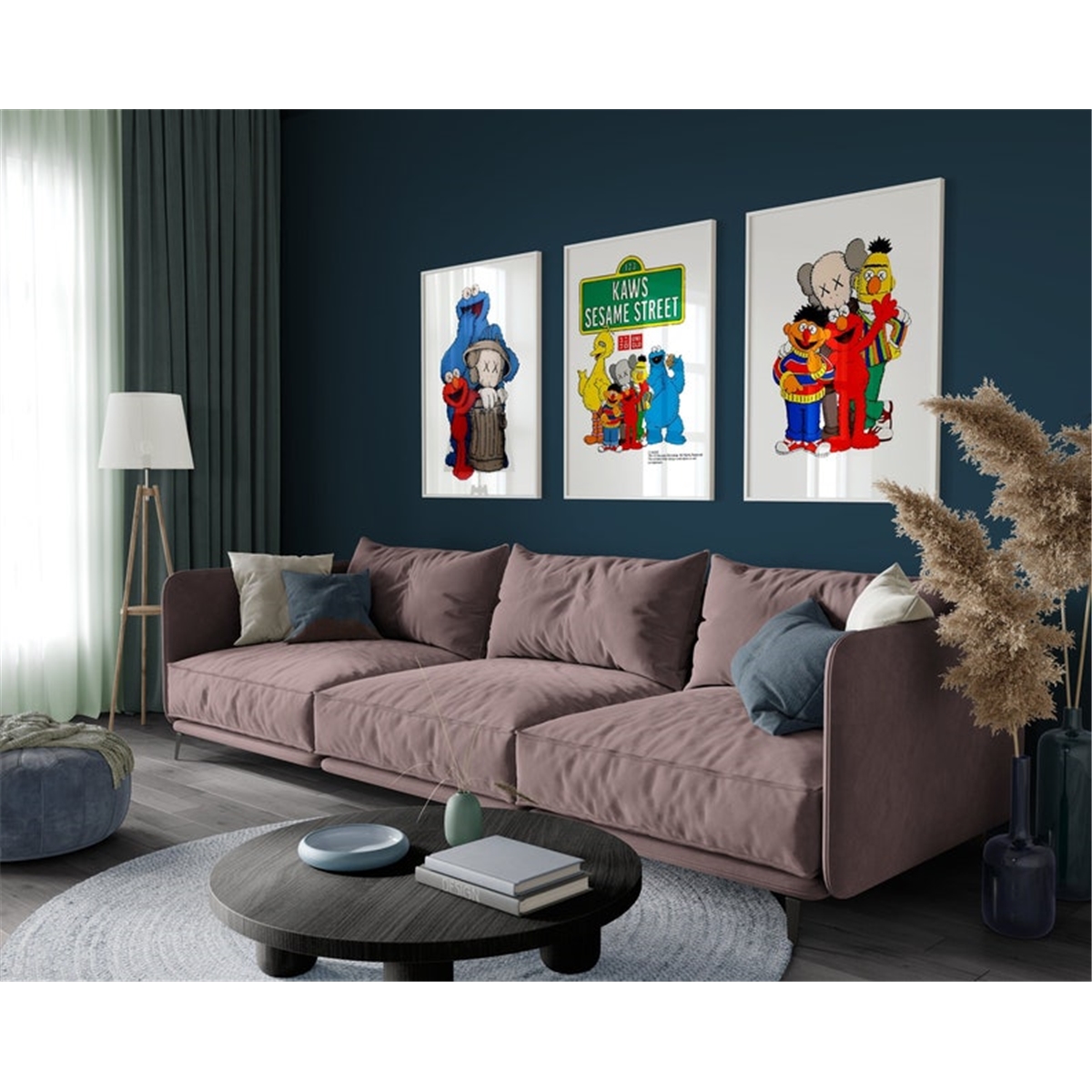 Hype Beast Kaws Poster Set of 3 Hypebeast Figure Printable W | Inspire ...