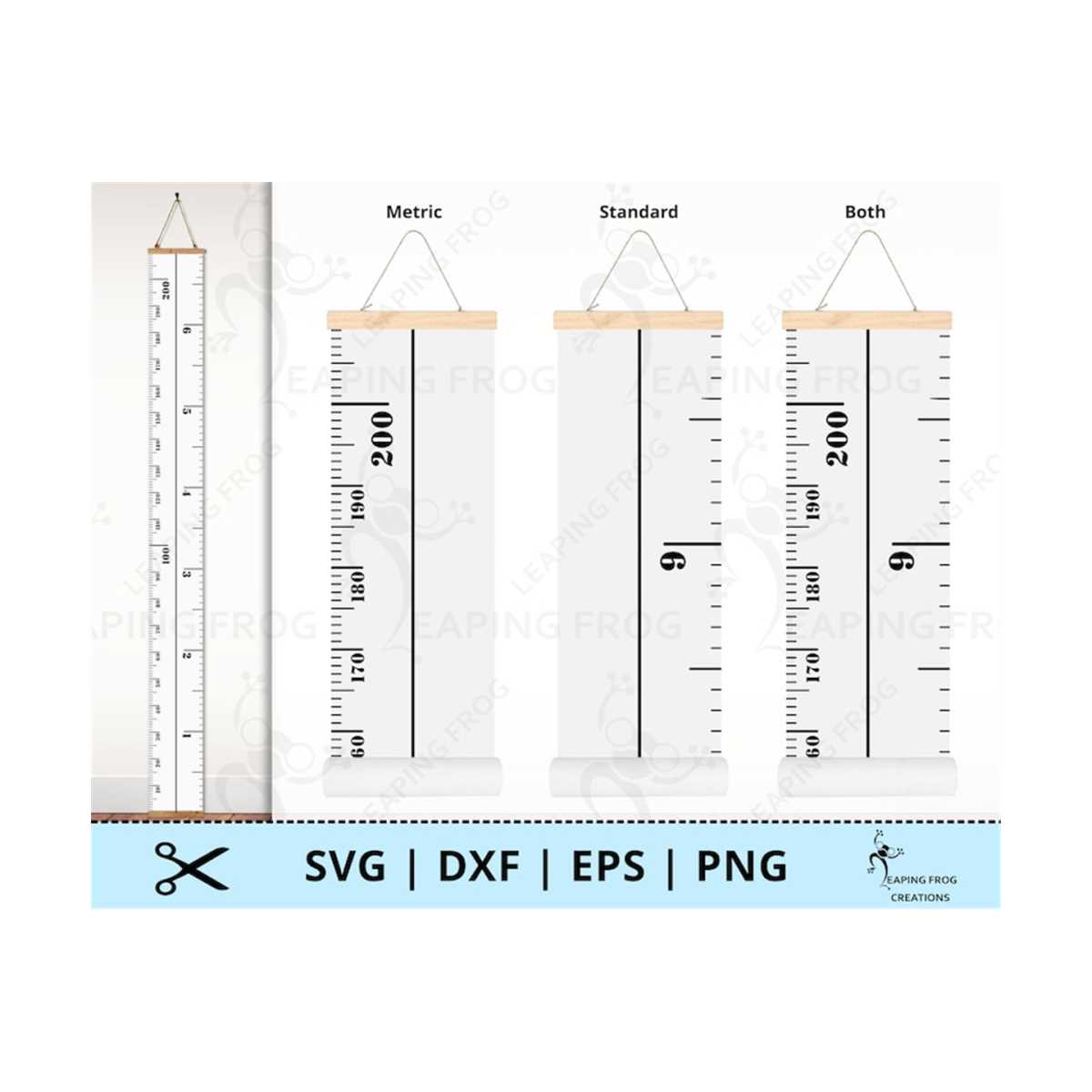 Growth Chart SVG. PNG. Cricut cut files, Silhouette files. M Inspire