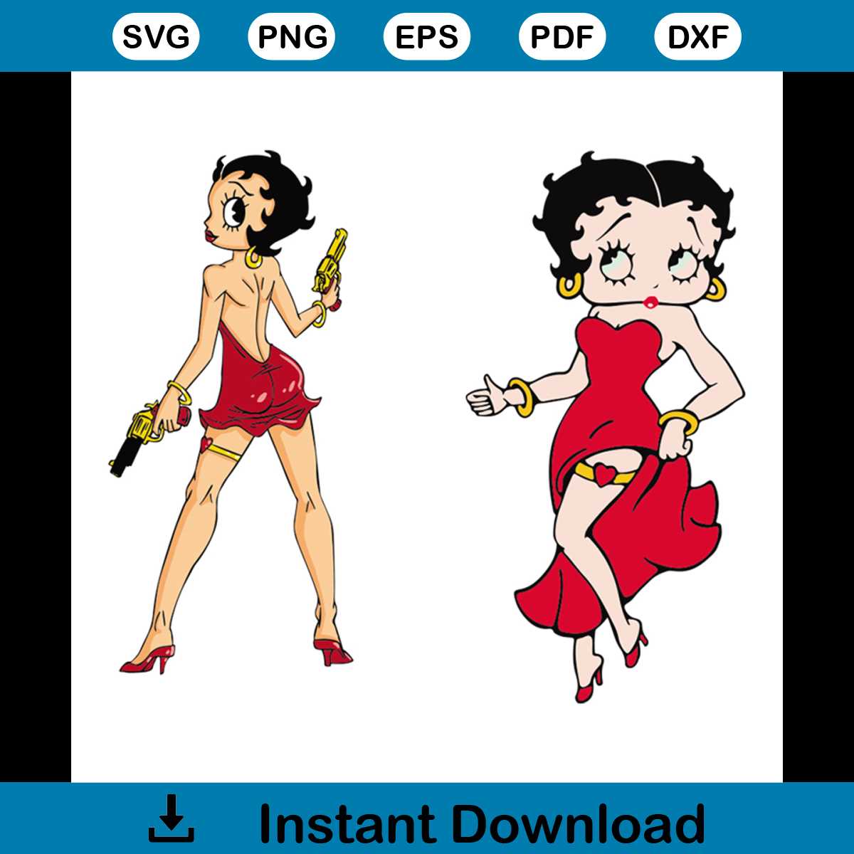Betty Boop Luxury Girl Svg Inspire Uplift Betty boop luxury girl svg inspire uplift