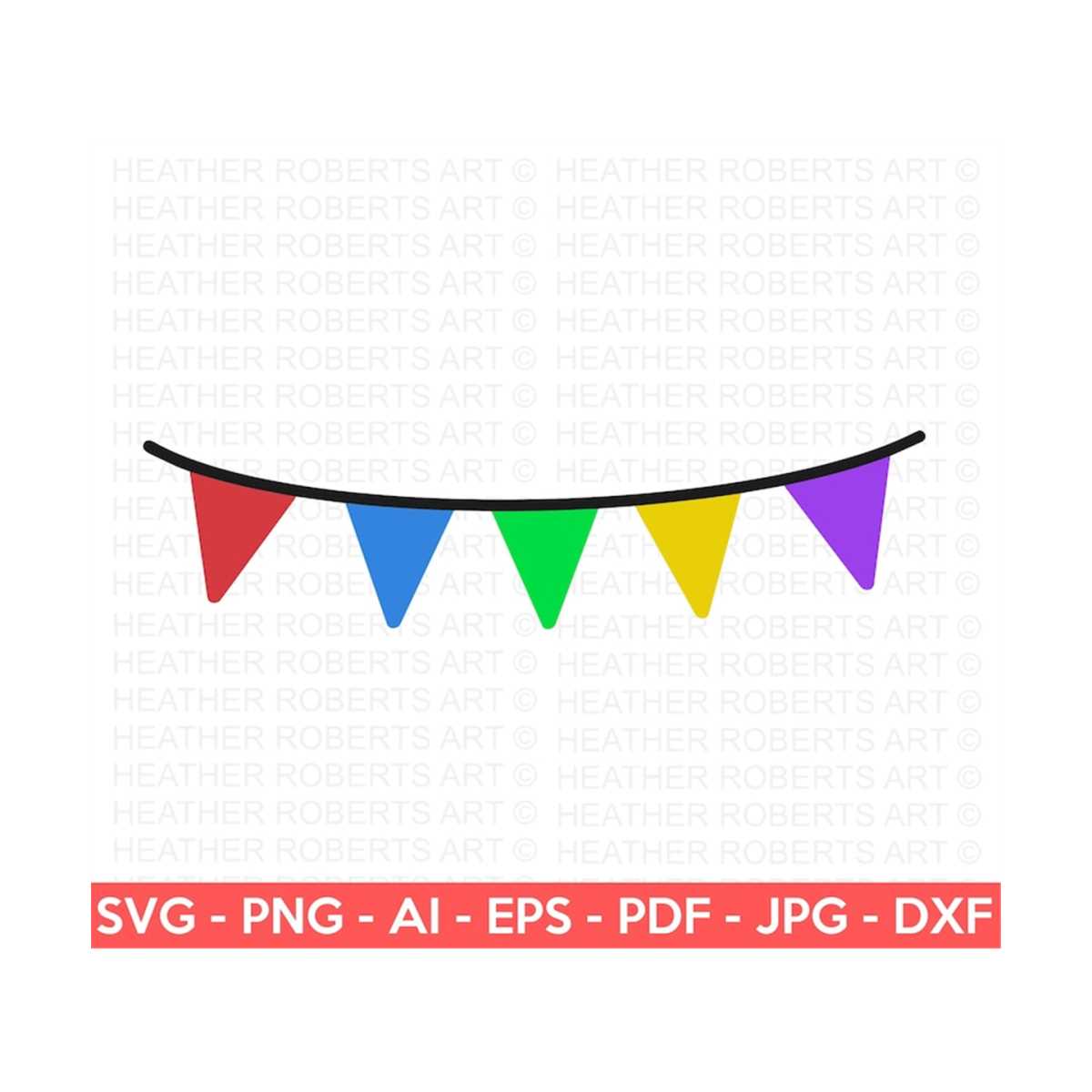 Birthday Banner SVG, Banner SVG, Birthday SVG, Birthday Deco - Inspire