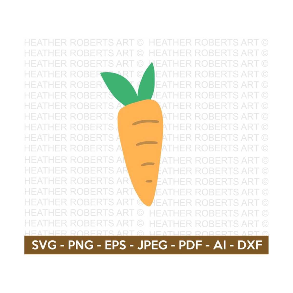Carrot Svg, Easter Carrot Svg, Carrot Clipart SVG, Easter Sv Inspire