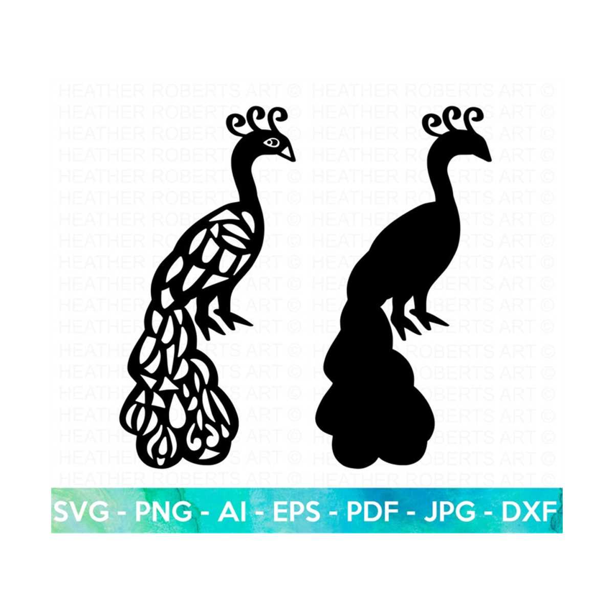 Peacock Rvt File Peacock SVG, Peacock Cutting File, Peacock Clipart, Bird S - Inspire Uplift