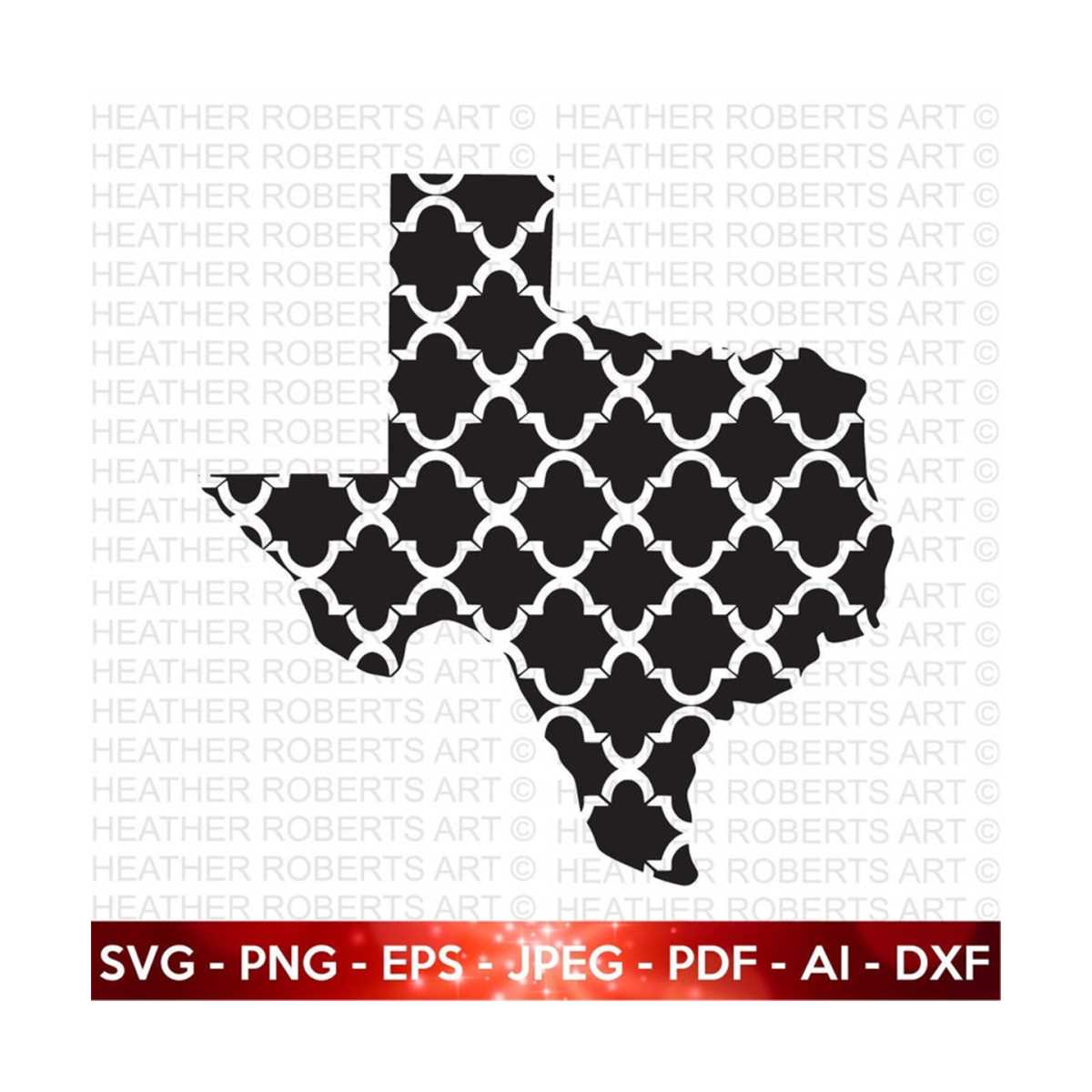 Texas Pattern Design SVG, Texas Svg, Texas Clipart, Texas Si | Inspire ...