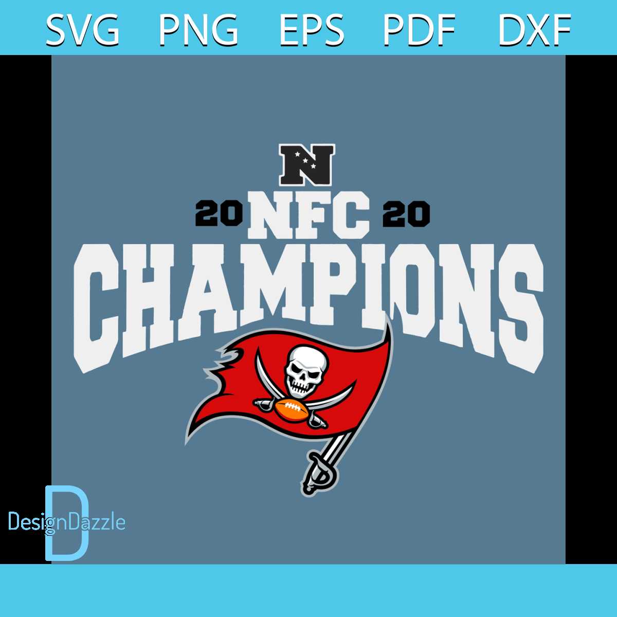 Tampa Bay Buccaneers NFC Champions Svg, Sport Svg, NFC Champ | Inspire ...