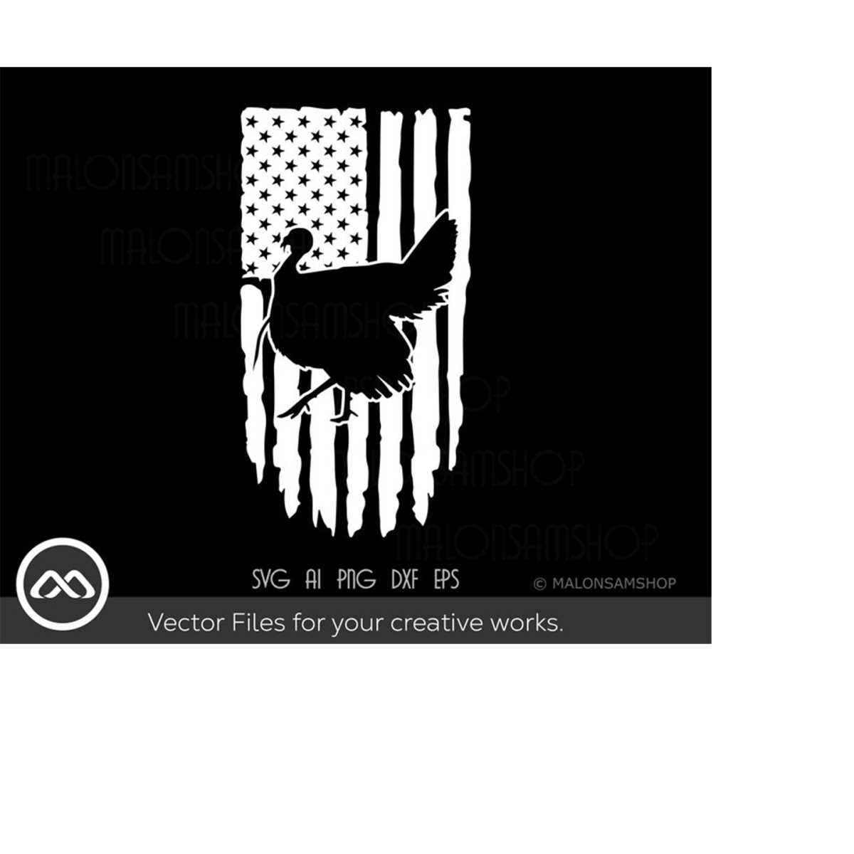 Turkey hunting SVG USA Flag - hunting svg, hunter svg, Turke | Inspire ...