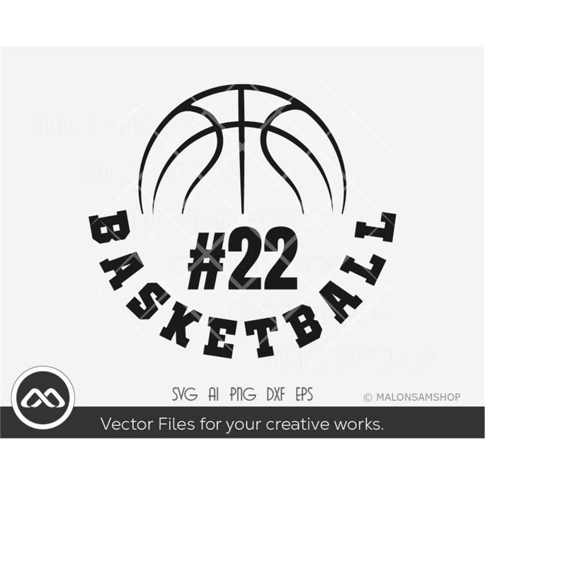 Basketball SVG basketball logo number - basketball svg, bask - Inspire