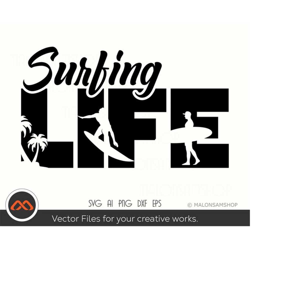 Surfing SVG Surfing life surfing svg, surf svg, summer svg Inspire