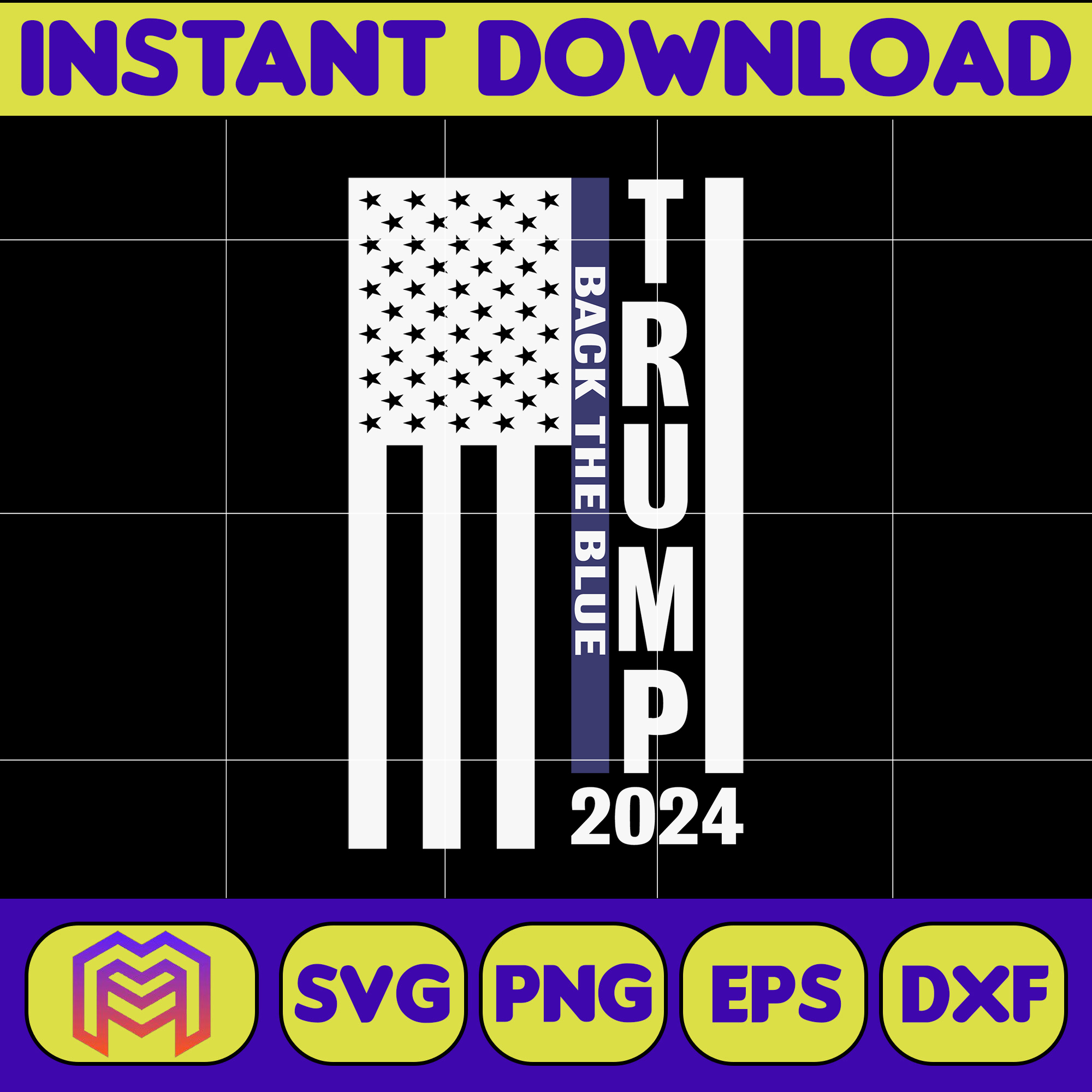 Trump 2024 Svg, Trump Svg, Donald Trump Svg, Trump Flag Svg, - Inspire
