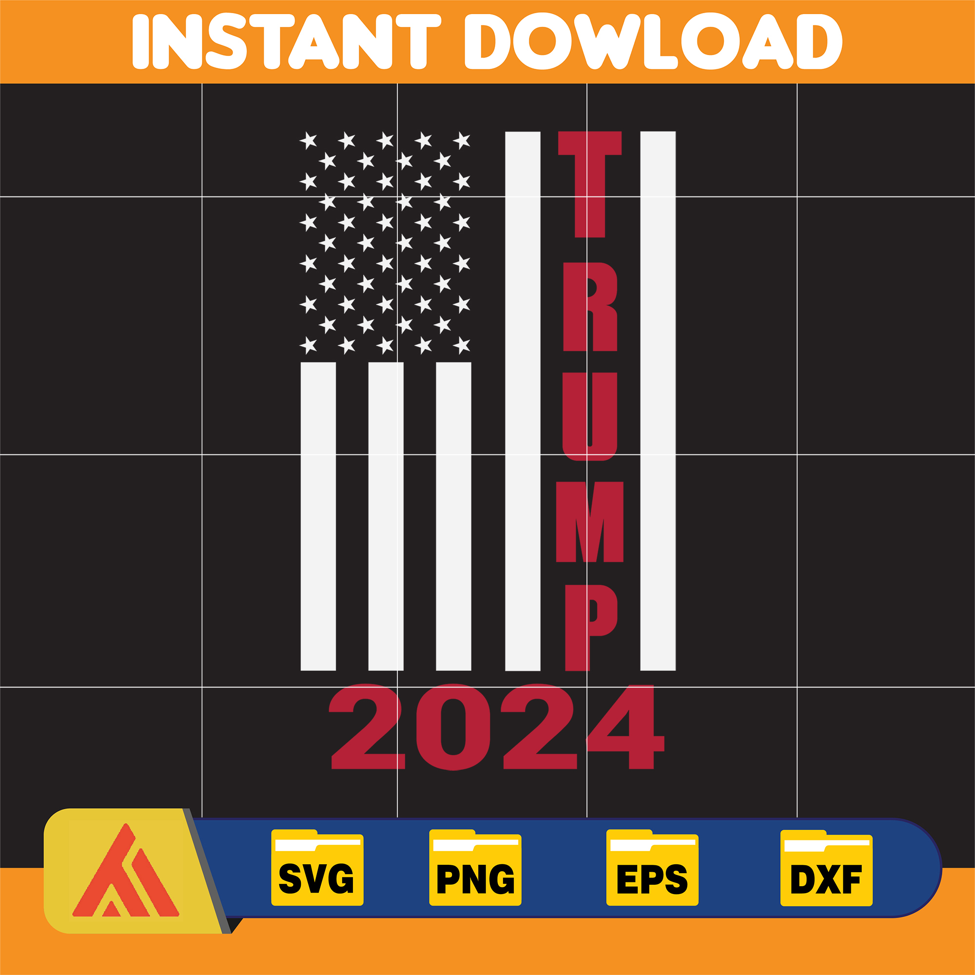 Trump 2024 Svg, Trump Svg, Donald Trump Svg, Trump Flag Svg, | Inspire