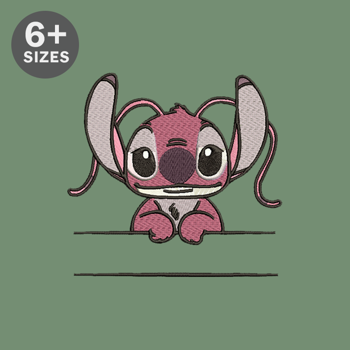 Pink Stitch Split Design | Inspire Uplift