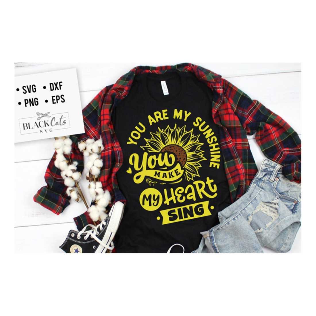 You are my sunshine svg, Sunflower svg, sunflower quotes svg - Inspire ...