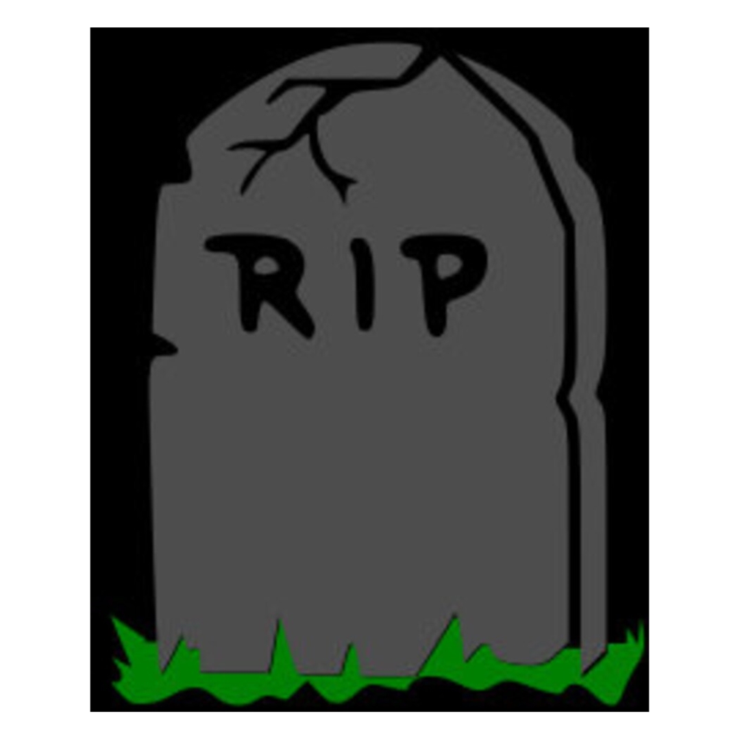 RIP Tombstone SVG File to cut with Cricut or Silhouette** | Inspire Uplift