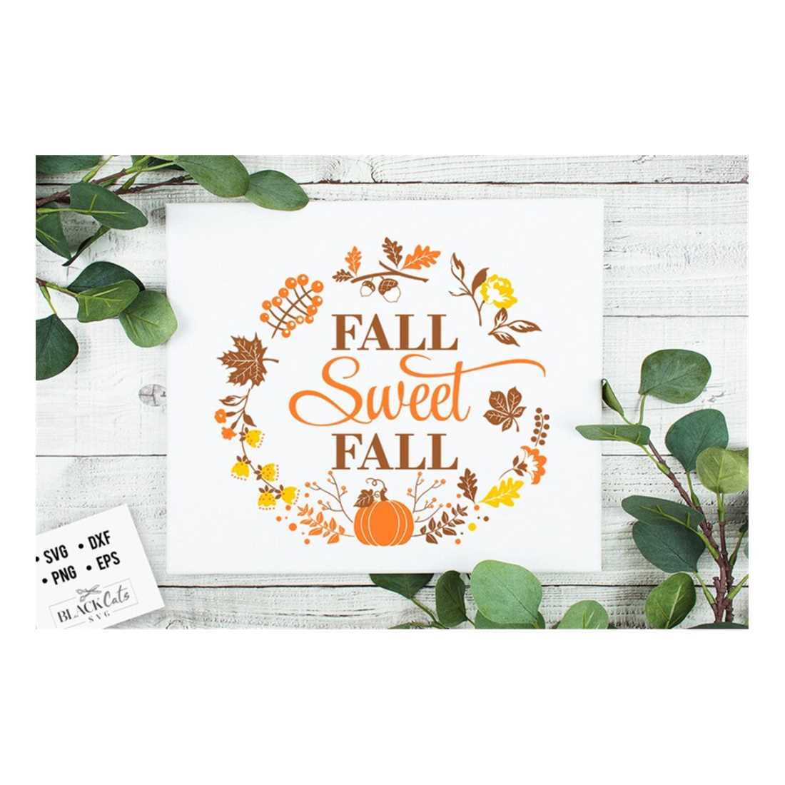 Fall sweet fall svg, Autumn svg, Fall svg, autumn svg design - Inspire ...