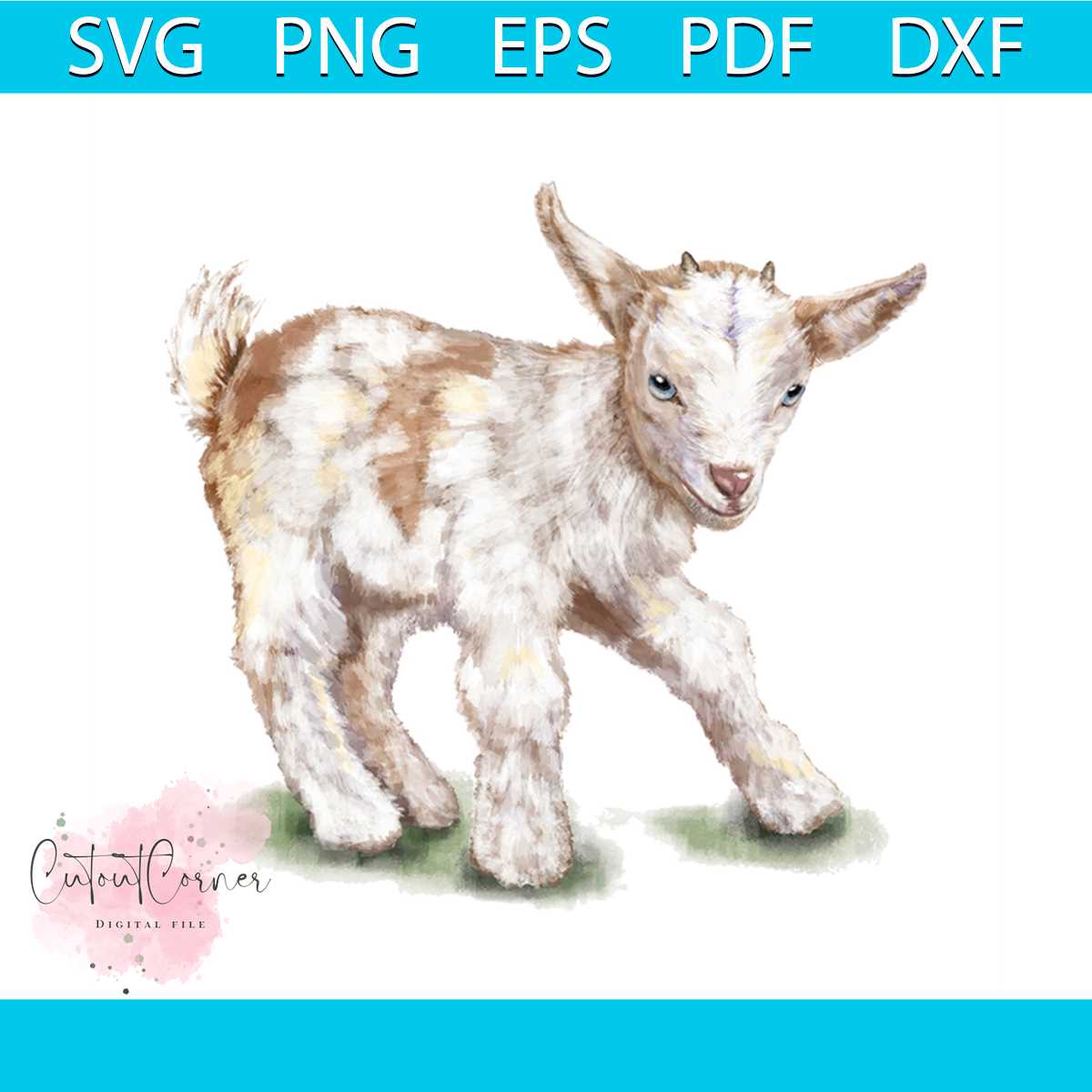 Happy Small Goat Svg, Trending Svg, Goat Svg, Small Goat Svg | Inspire ...