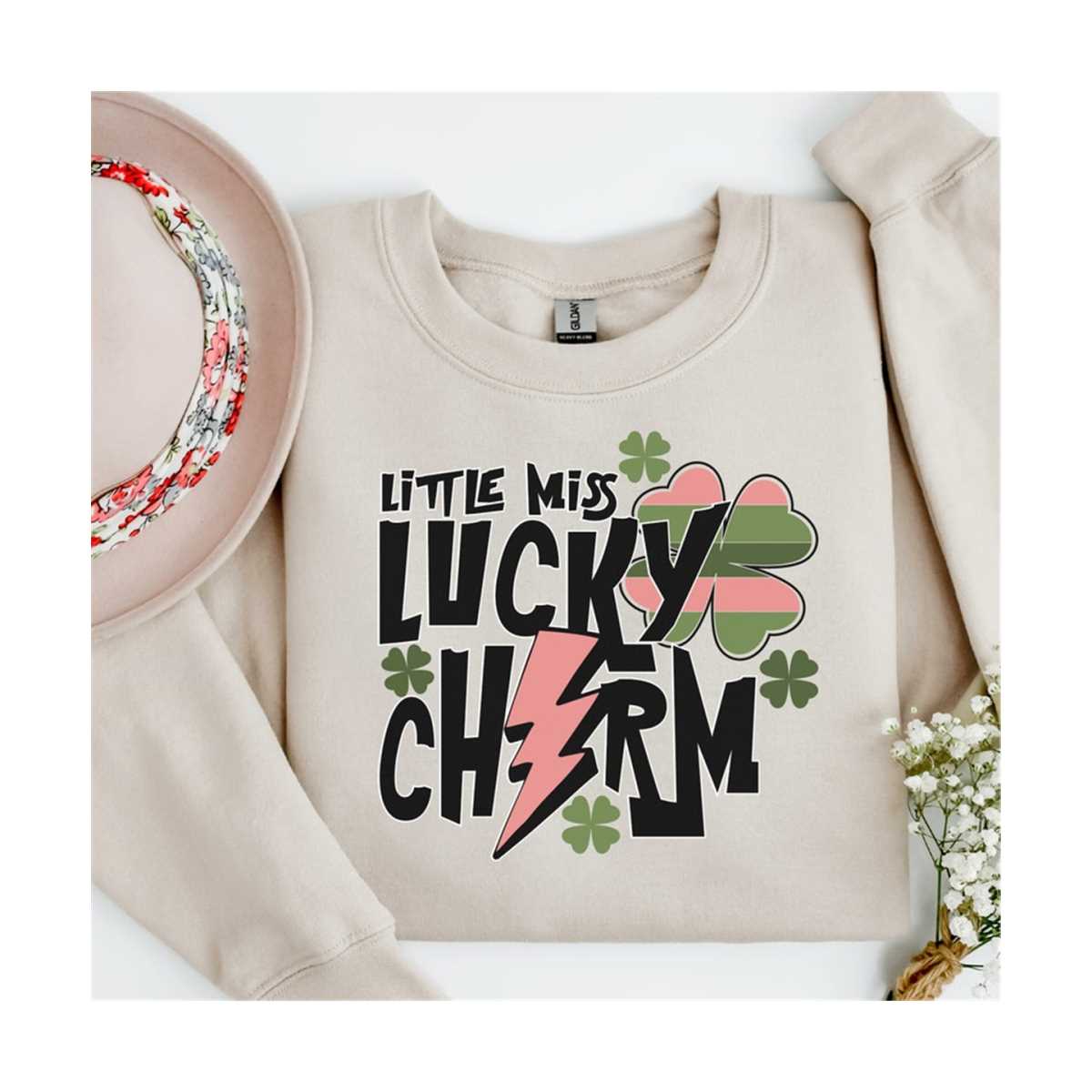 Little miss Lucky Charm SVG cutting file, St. Patrick's Day | Inspire ...