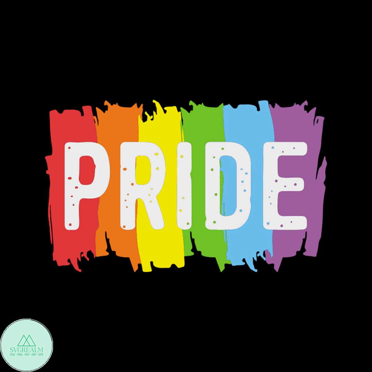 Pride LGBT, Rainbow Gay Lesbian, Svg, Cricut File | Inspire Uplift