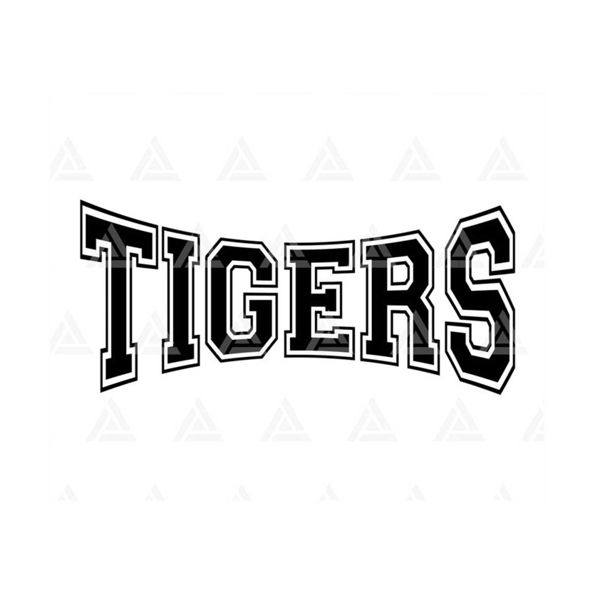 Tigers Svg, Go Tigers Team Svg, Run Tigers Svg, College Jers Inspire