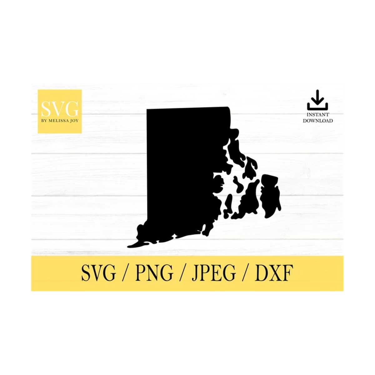 Rhode Island SVG, State svg, United States, Shape, svg, png, - Inspire