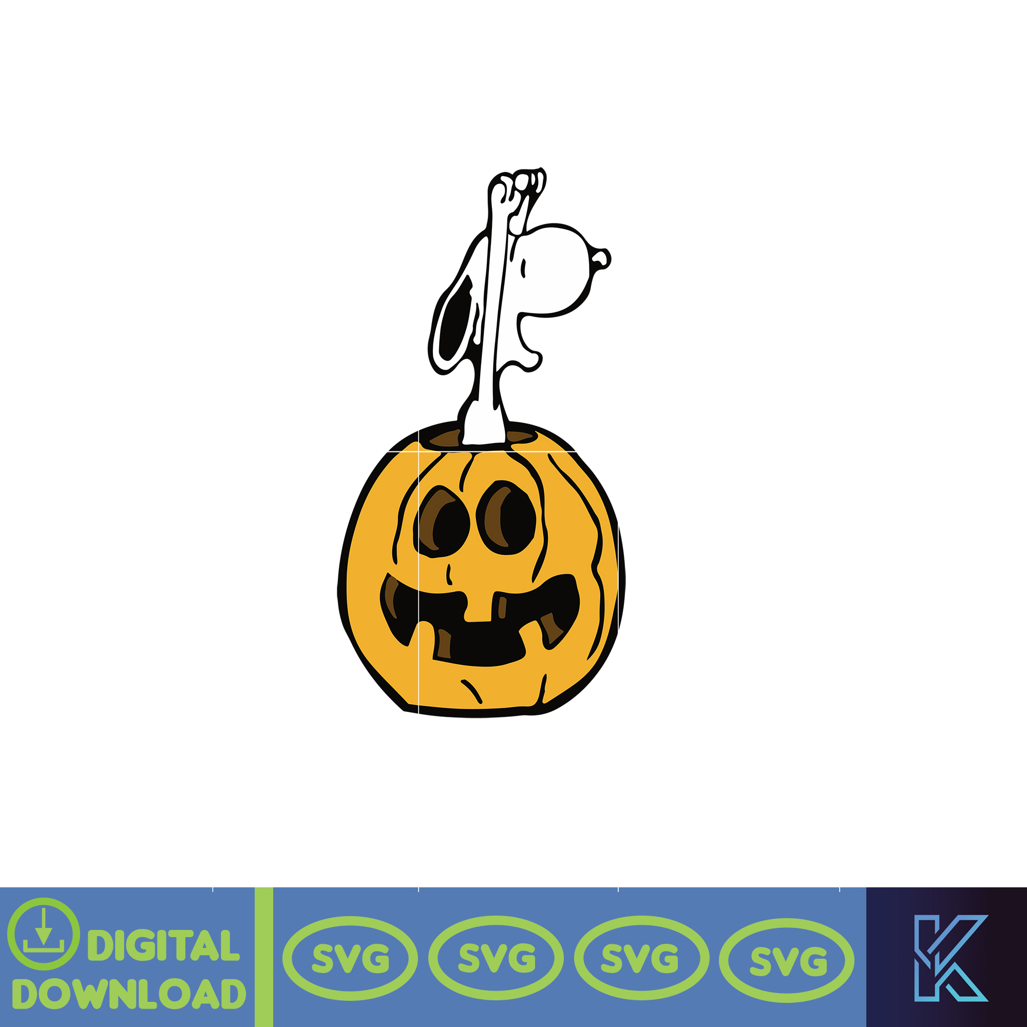 Snoopy Pumpkin Mug - svctbdj