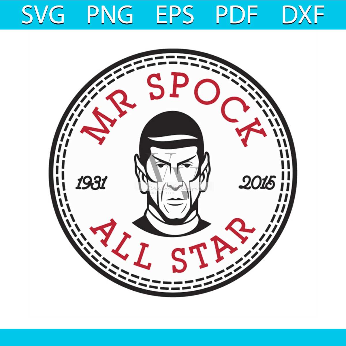 Mr Spock All Star Converse Logo Star Trek 1931 2015 Famous P Inspire