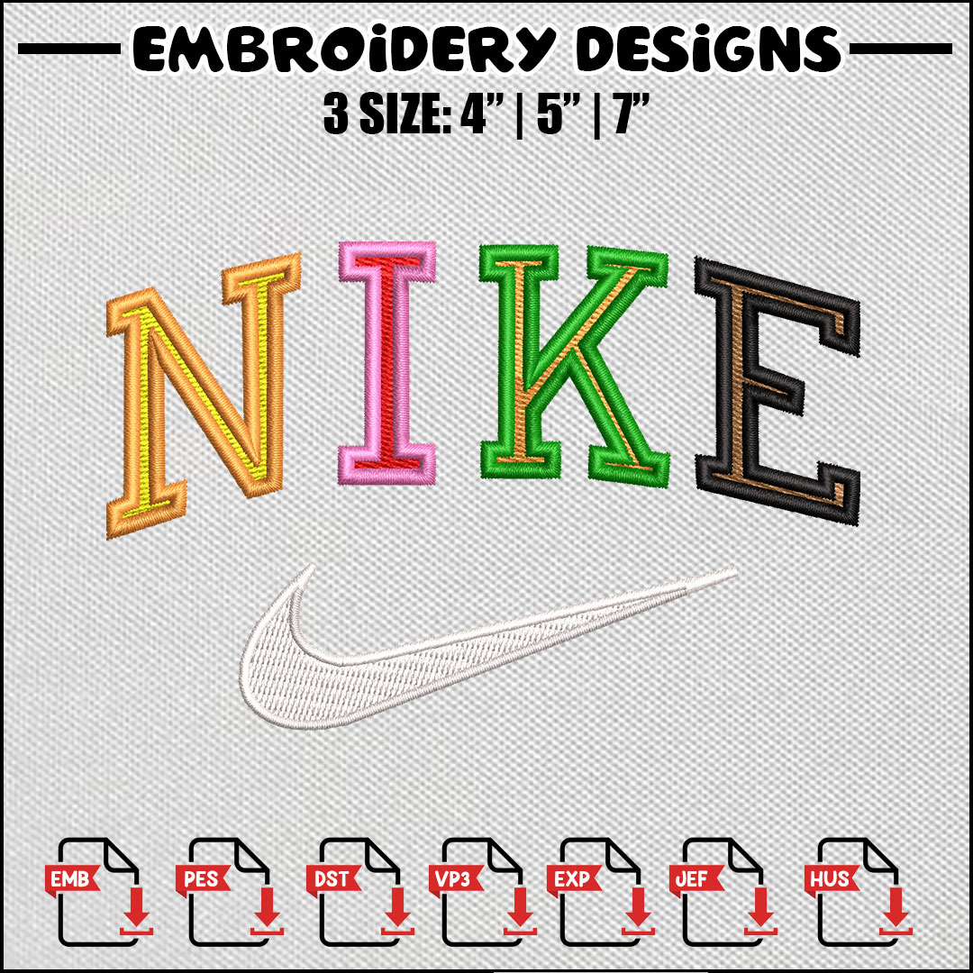 nike logo colors