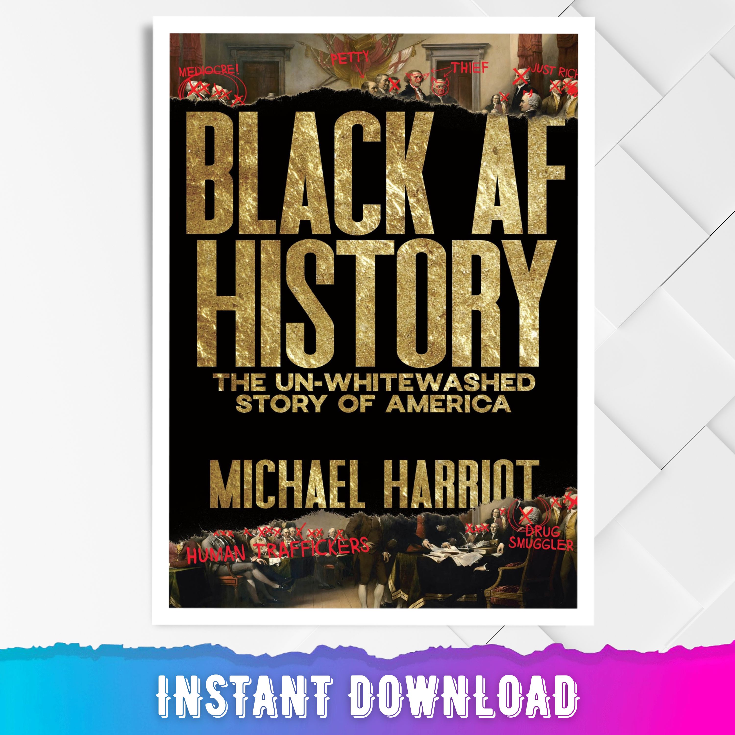 Black AF History The UnWhitewashed Story of America Inspire Uplift