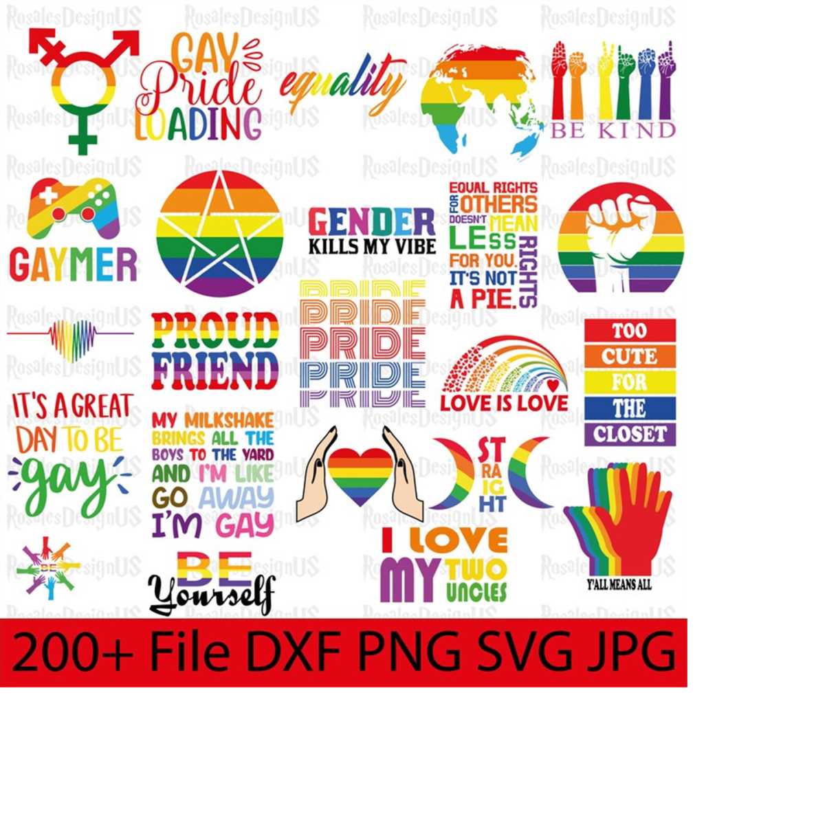 200 LGBT png Bundle, Gay Pride Files dxf Bundle, Lesbian Svg - Inspire ...