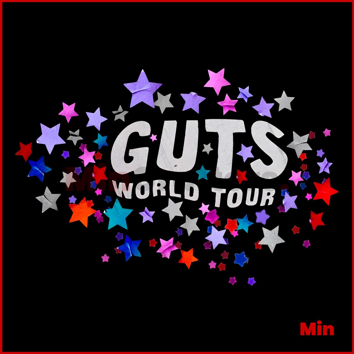 Vintage Olivia Rodrigo Guts World Tour PNG Download | Inspire Uplift