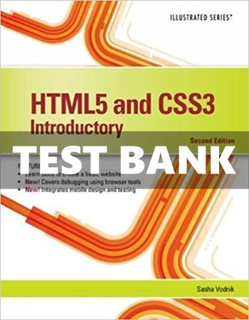 HTML5 and CSS3 Illustrated Introductory 2nd Edition Vodnik T - Inspire ...