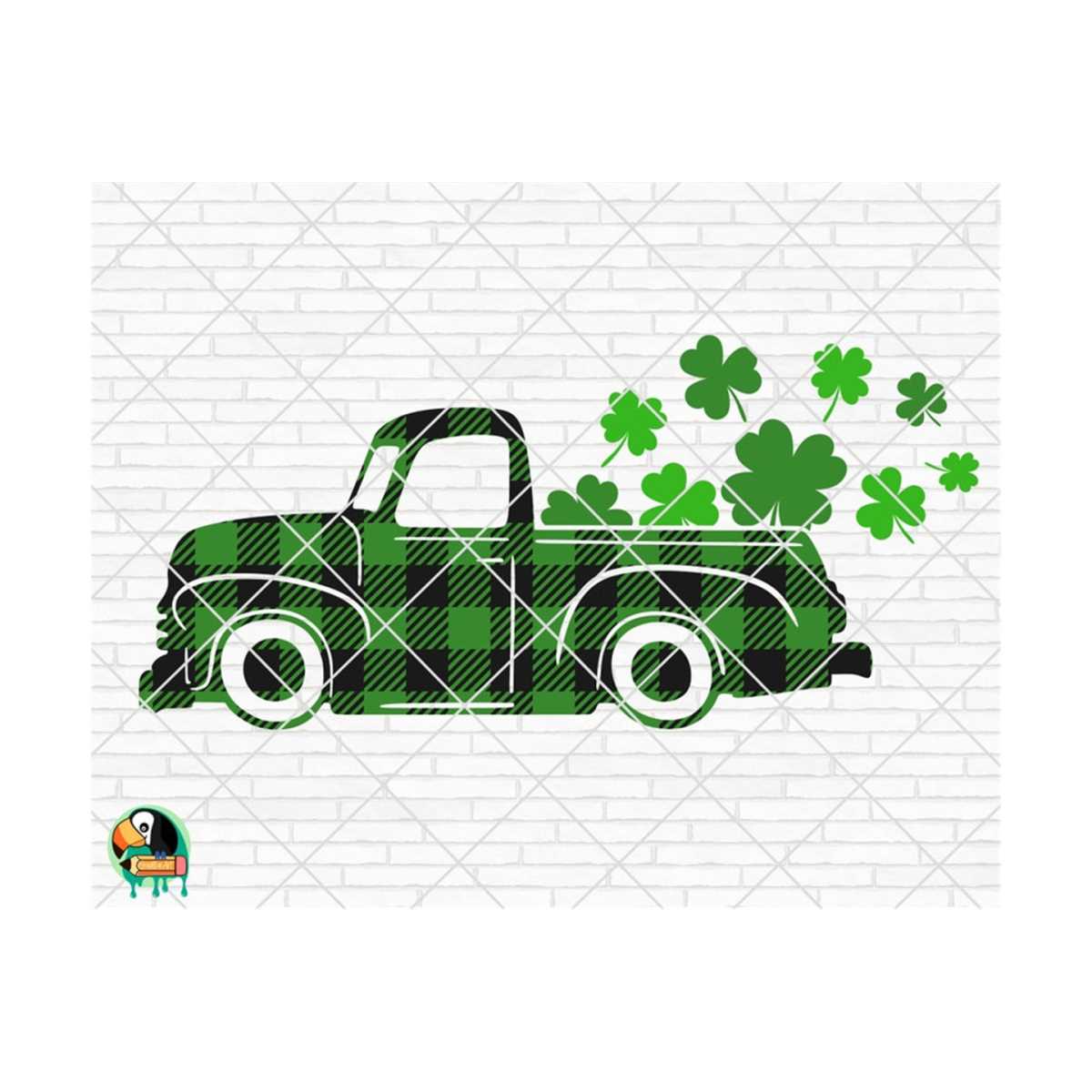 St Patrick's Day Truck svg, Irish Pick Up svg, Irish svg, Sh - Inspire ...