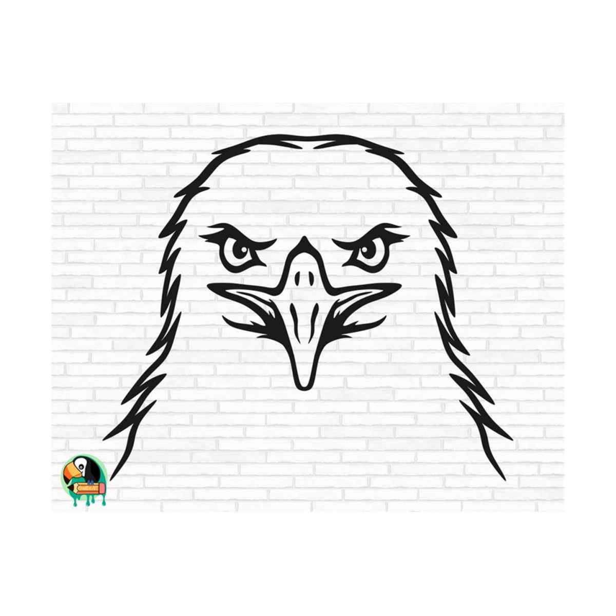 Eagle Head SVG, Eagle svg, American Eagle svg, Bald Eagle sv | Inspire ...