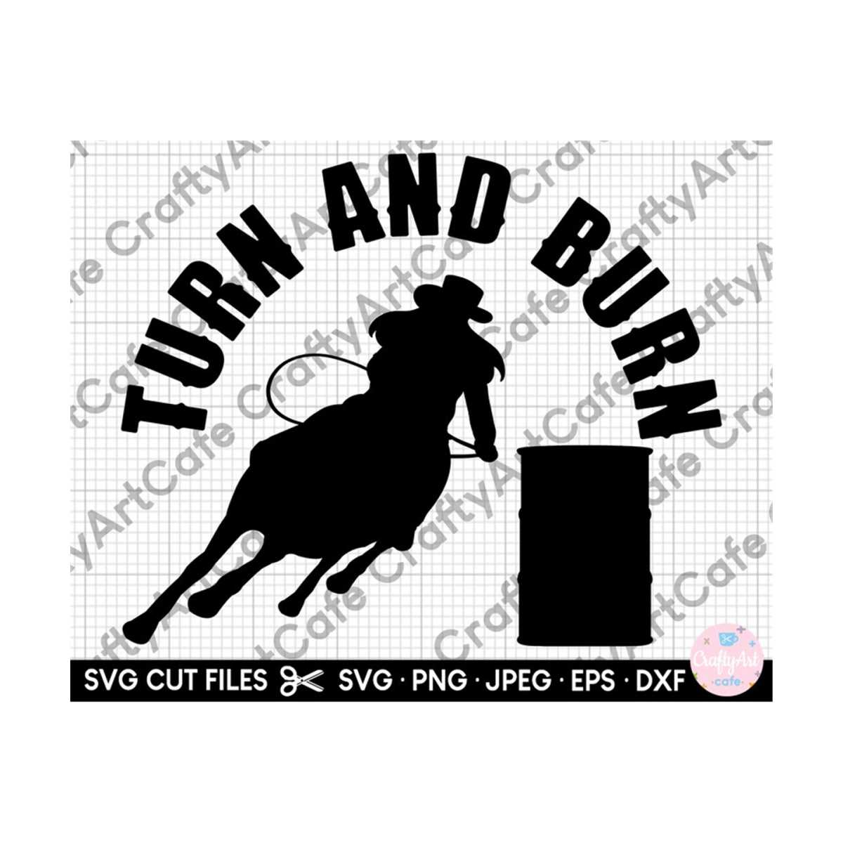 barrel racing svg barrel racing png | Inspire Uplift