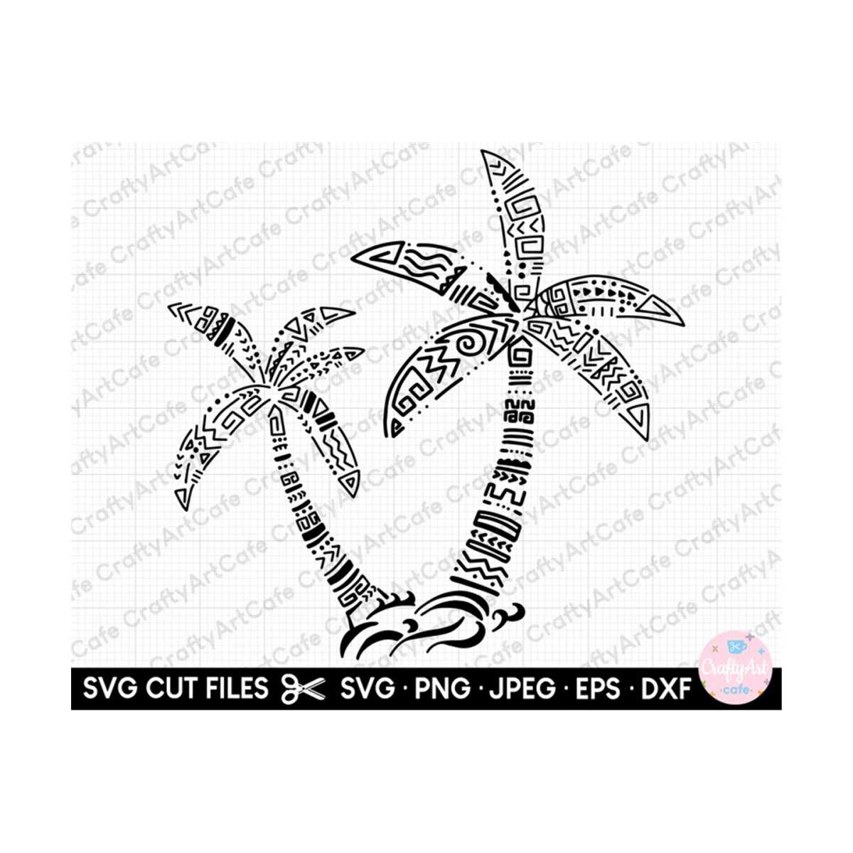 palm tree mandala svg | Inspire Uplift