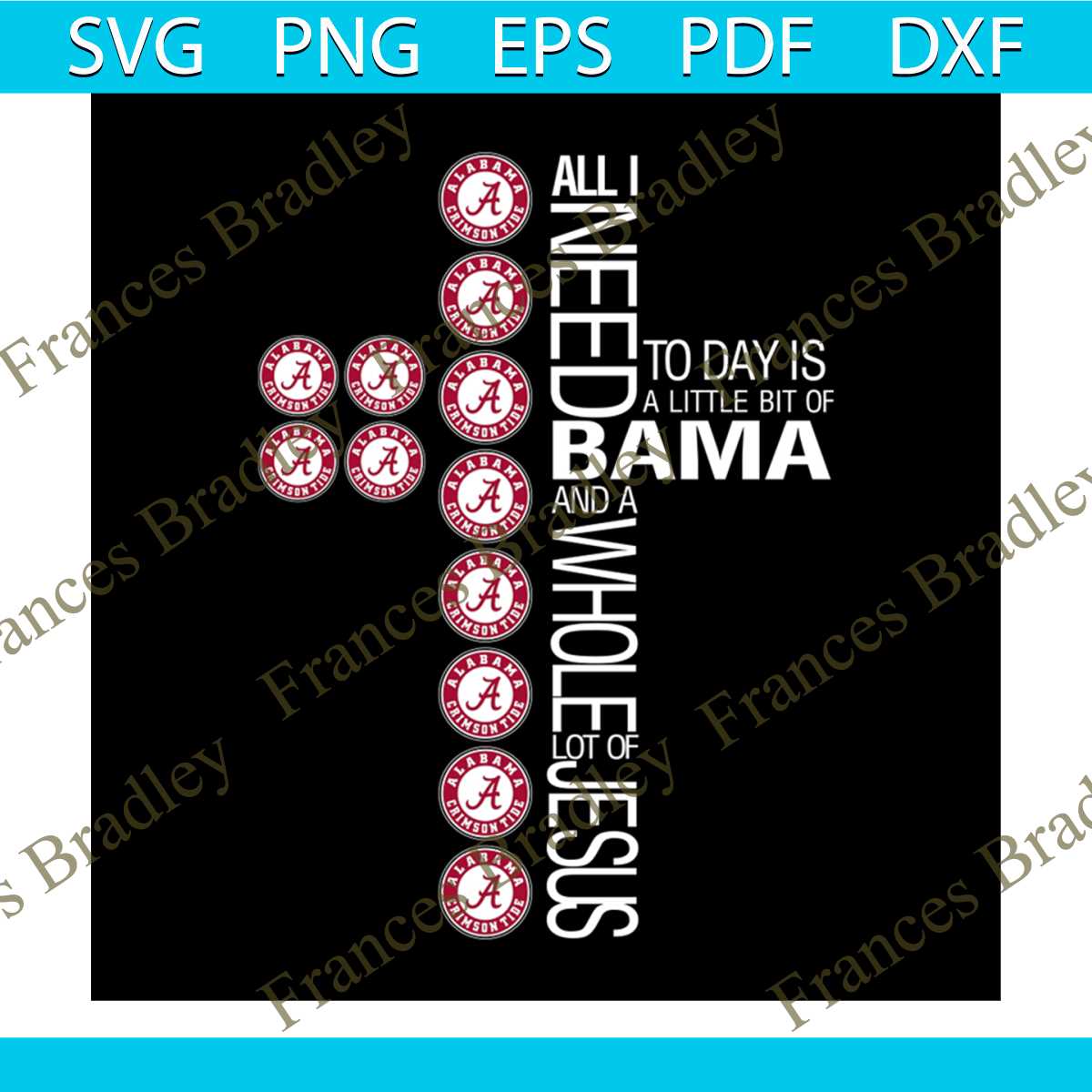 Today is a little bit of BAMA svg | Inspire Uplift