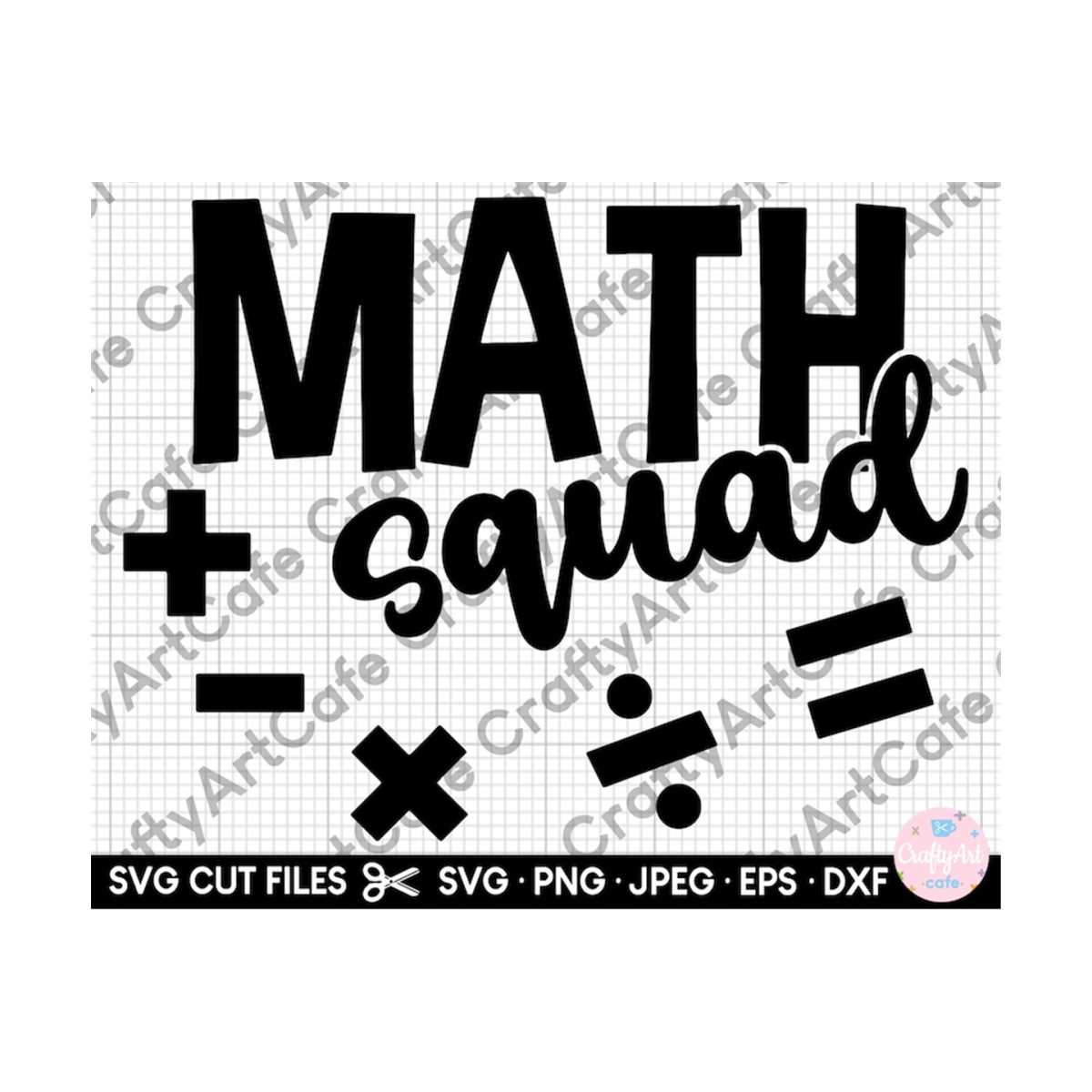 math squad svg | Inspire Uplift