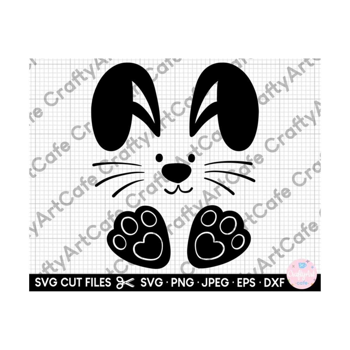 bunny face svg bunny face png rabbit face svg rabbit face pn Inspire