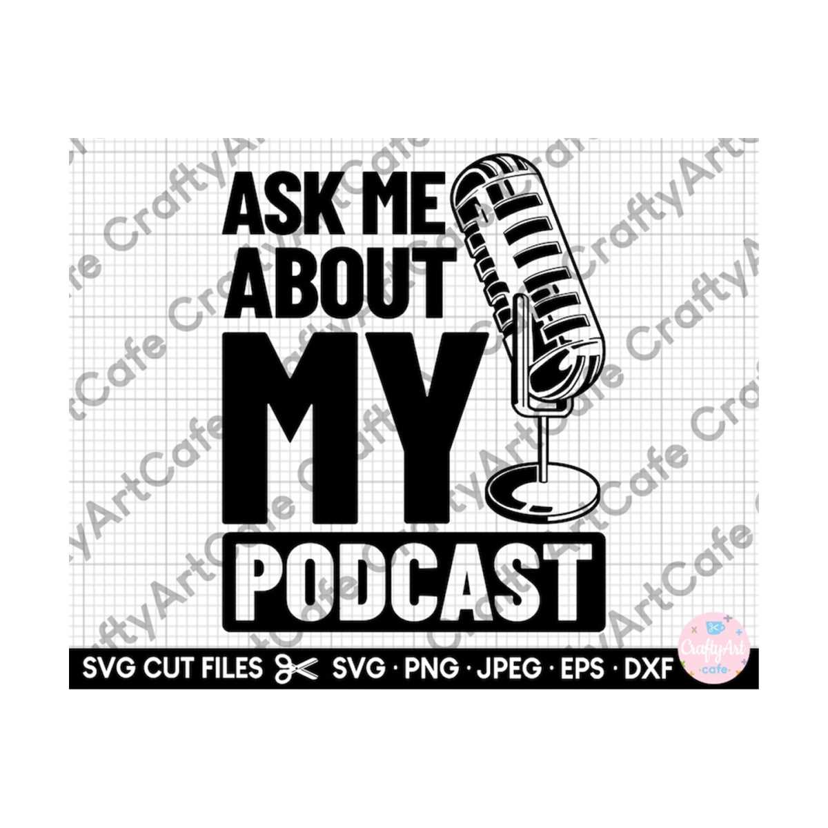 podcast svg - Inspire Uplift