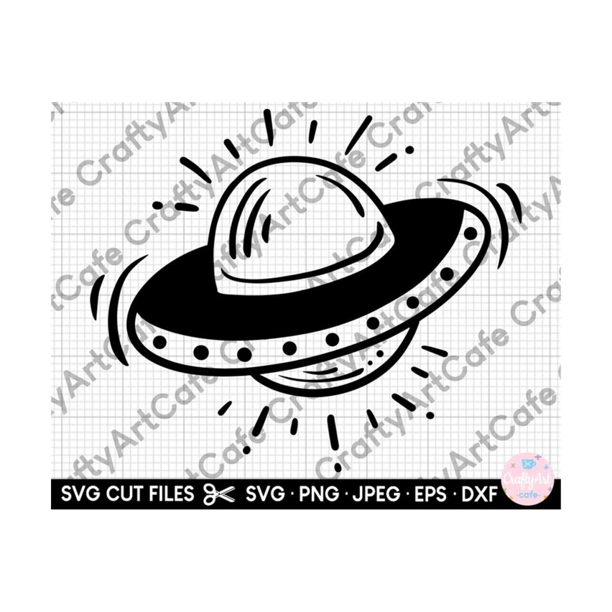 ufo svg ufo illustration svg cute ufo - Inspire Uplift