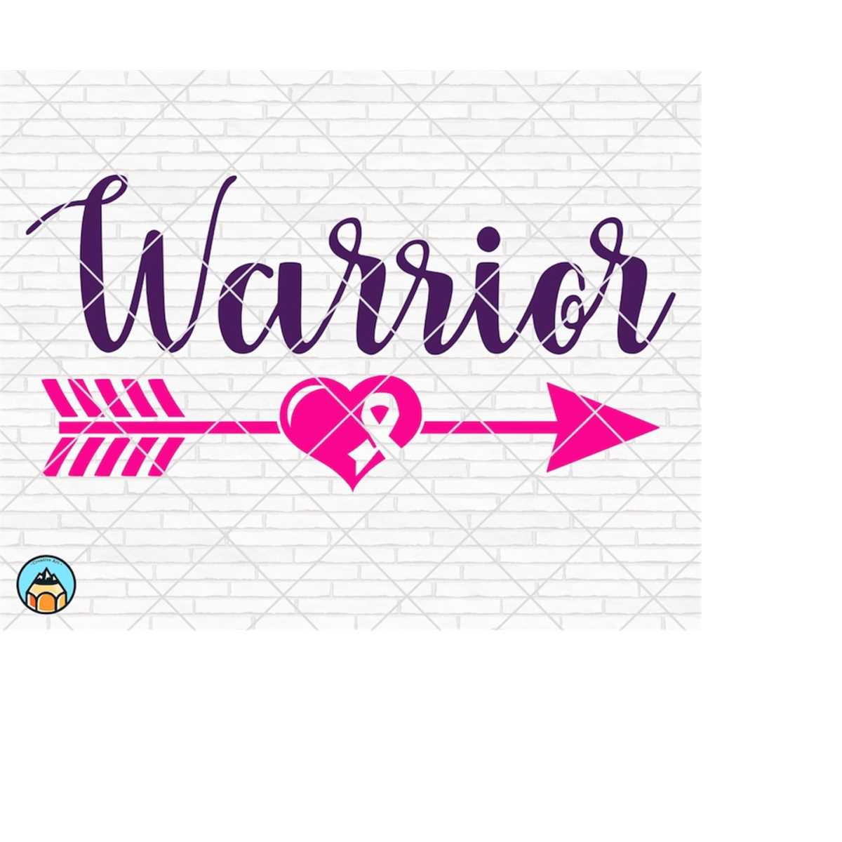 Warrior Cancer svg, Breast Cancer svg, Cancer Awareness svg, - Inspire