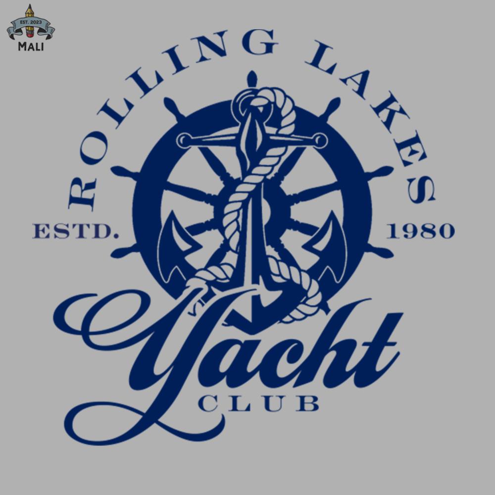 Rolling Lakes Yacht Club Sublimation PNG Download Inspire Uplift