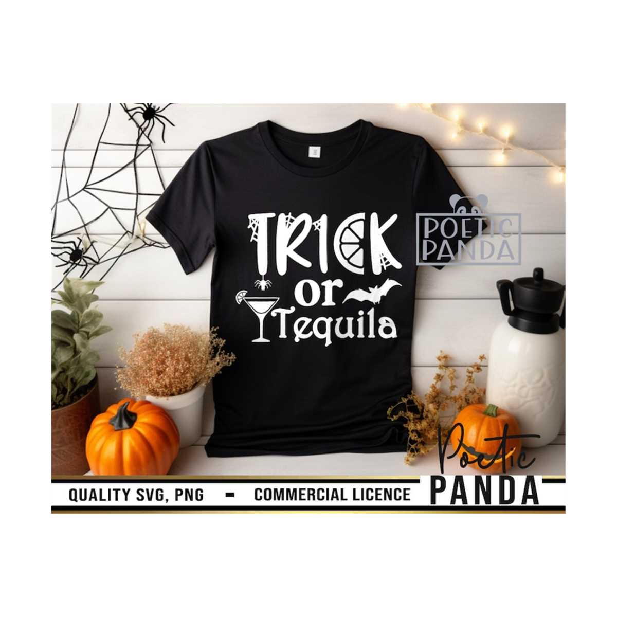 Halloween Shirt Trick Or Tequila Unisex T Shirt
